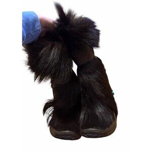 Pajar Aprés Ski 100% Fur Winter Boots EUR 36 Women’s Size 5.5-6 Brown Goat Fur